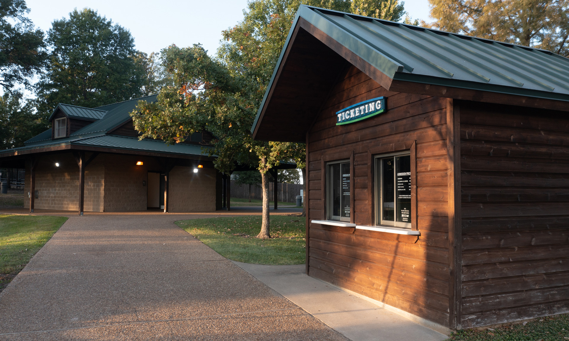 Piney Woods Picnic Area entrance